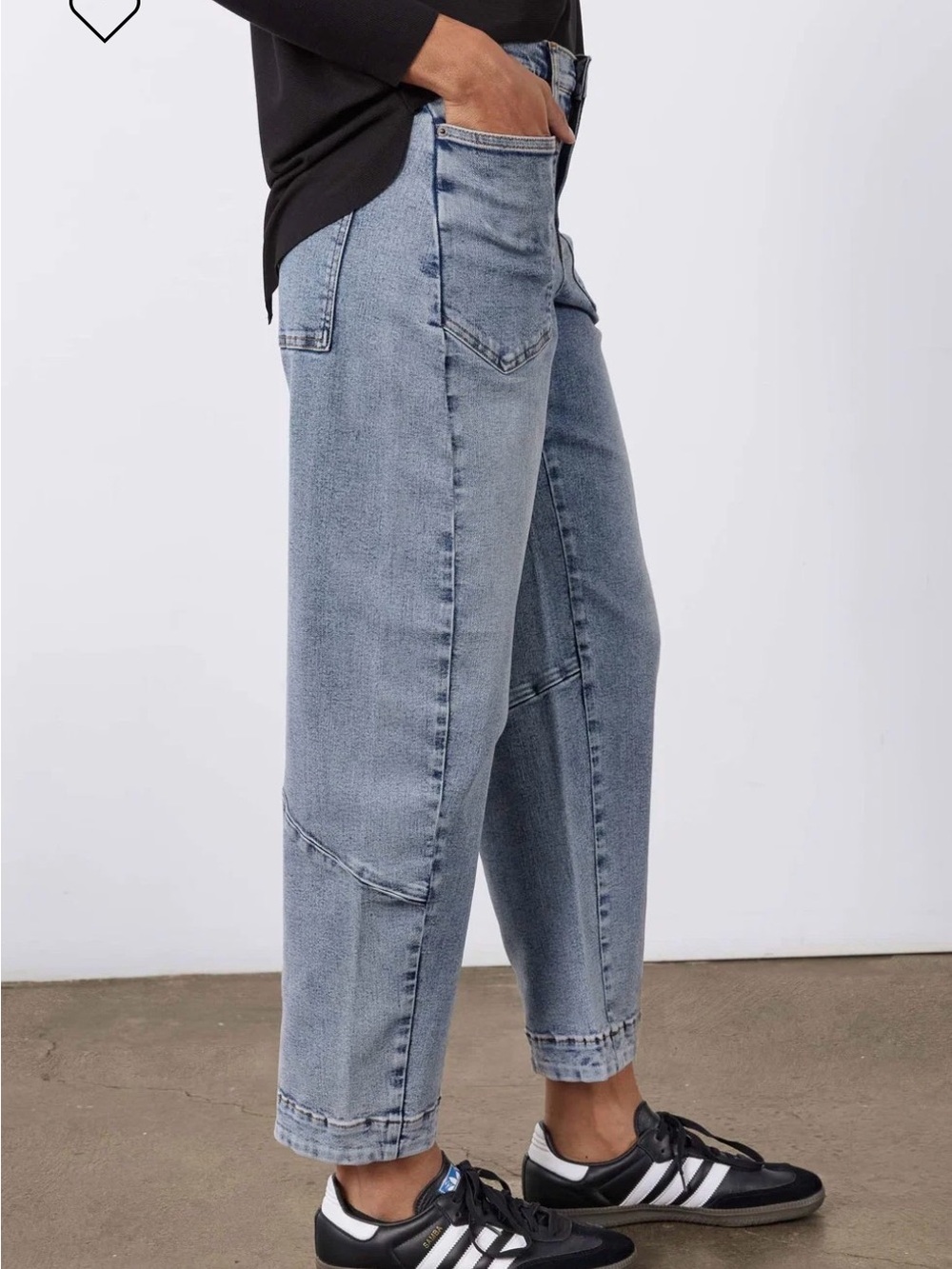 NWT Ruti slouchy denim - Picture 2 of 4